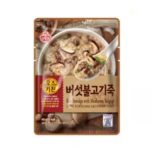 루리점빵 오뚜기 오즈키친 버섯불고기죽 즉석죽 450G 6개 버섯죽 속편한음식 휴대용죽