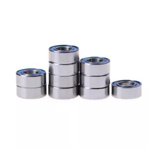 금속 MR105-2RS 미니어처 볼 베어링 고무 밀폐 베어링 하이 퀄리티 로트당 10 개 5x10x4mm