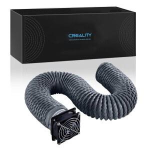 크리알리티 공식 연기 추출 키트 4000RPM 고효율 환기 팬 오리지널 액세서리 팬 인터페이스 및 레이저 조각기 인클로저가 포함된 3D 프린터 인클로저용 배기가스 먼지 vZL