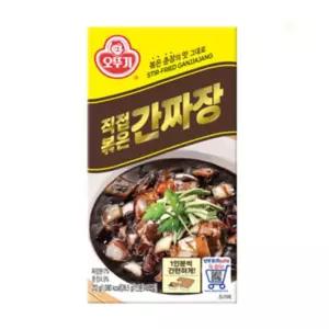 루리점빵 오뚜기 직접볶은 간짜장소스 고형 212g 4개 레토르트 자취간편식
