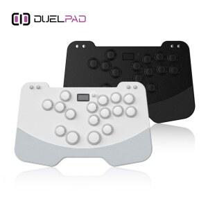 DUELPAD ZEN METAL 게임 스틱리스 SPLIT 인체공학적 PC 레버리스 모든 NS 키보드 버튼 컨트롤러 아케이드 컨트롤러