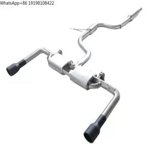 골프 GTI MK6 MK7용 디자인 고성능 배기 시스템 키트 SS304 배기 파이프