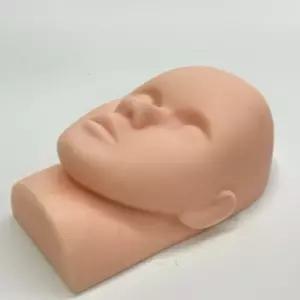 실리콘 얼굴 마네킹 메이크업 속눈썹마네킹 연습 그리기 반영구 화장 연장 모형