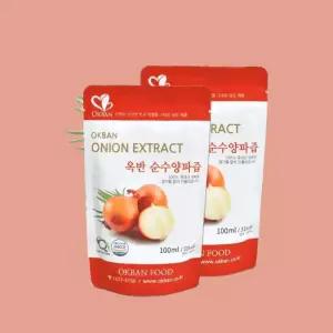 옥반식품 순수양파즙 100ml 60포 온가족 건강즙 추석선물 부모님 효도선물
