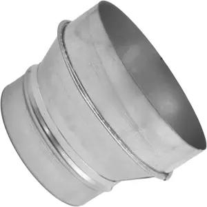 ZUDSKUY 공기 덕트 감속기 7인치에서 6인치 180mm x HVAC 인라인 환기 건조기 및 팬 연결을 위한 아연 도금