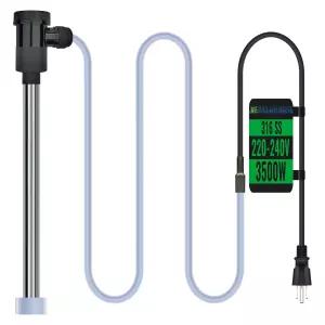 3500W 240V 온수 욕조 및 팽창식 수영장의 완전 잠수식 온수기 - 스파 지상/지하 침례교 등을 위한 자동