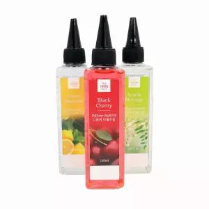 120ml 더허브샵 사각 리필오일 437538실내디퓨저 탈취제 용방향제 선물 화장실