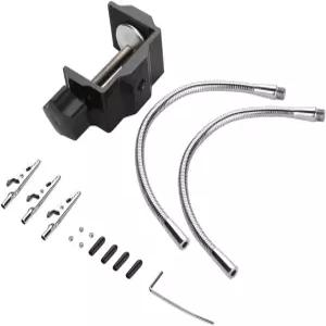 우메파 유니버설 메탈 암 전기 다리미 홀더 솔더 스테이션 클램프 3차 납땜 도구 유연한 DIY PCB용 회전식