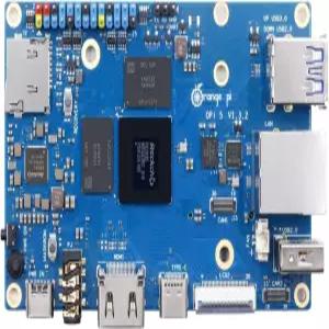 오렌지 파이 5 8G 록칩 RK3588S 8 코어 64비트 싱글 보드 컴퓨터 2.4GHz 주파수 오픈 소스 개발 미니 PC