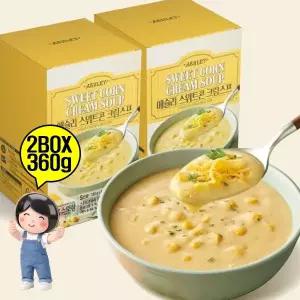 애슐리 홈스토랑 머쉬룸 크림스프 180g 2박스