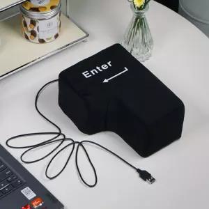 스트레스 해소 USB 연결 대형 엔터키재밌는 재밌는보드 왕보드 선물 친구 쓸모없는