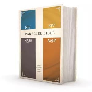 NIV KJV NASB 병렬 영문 성경 하드커버 4가지 버전 연구용 바이블