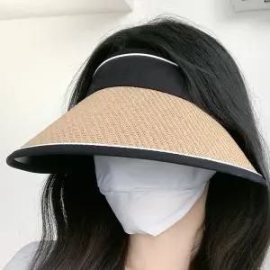 NEW아이보리차광모자 썬캡 자외선 차단 모자 캡모자