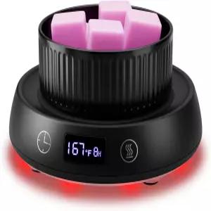 Lyty 4-in-1 왁스 멜트 워머 지연 시작 타이머가 있는 캔들 향이 나는 멜터 큐브 홈 침실 스파 오피스용