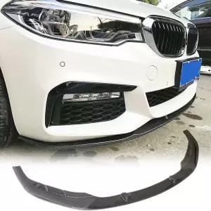 MCARCAR KIT 카본 파이버 프론트 범퍼 립은 BMW 5 시리즈 G30 G31 520i 530i 540i M 550i 스포츠 세단/왜건