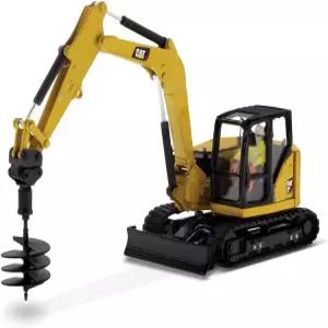 다이캐스트 Masters CAT Caterpillar 308 CR 작업 도구 작업자가 차세대 미니 유압 굴삭기 하이 라인 시리