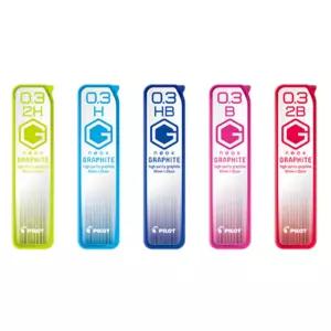 네옥스 그라파이트 샤프심 0.3mm (10개 1세트)필기류 사무용품 샤프심 필기도