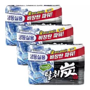 애경 홈즈 탈취탄 냉동실용 70g X 3개냉장고청소방법 냉장고냄새제거 고무냄