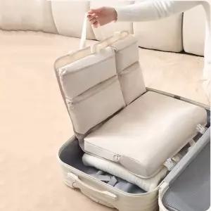 여행용 걸이형 수납 파우치 소품 정리 가방캐리어백 메이크업치 소형 용화장품 접이식 용세면도구치 보조