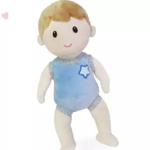 유아인형 블루 놀이 외출동행 낮잠안고자는인 아동 역할 선물 공감능력 돌봄 동생돌보기 동보기연습용 애착