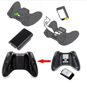 Xbox 360 용 1-10PCS 플라스틱 무선 컨트롤러 배터리 커버 (스티커 포함) 팩 쉘 게임 액세서리
