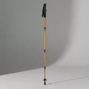 4단 접이식 트레킹 스틱 110cm 골드 초경량 등산 지팡이 워폴휴대용등산스틱