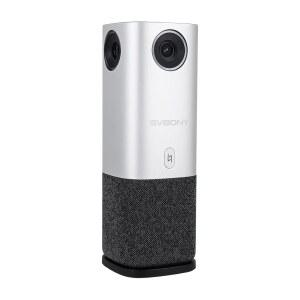 SVBONY SVN A1 360 카메라 회의실용 5MP 1080P HD 웹캠 AI 구동 스피커 추적 기능 9M 16 5피트 마이크 픽업 노이즈 캔슬링 플러그 플레이 소규모 회의용 미팅과 호환