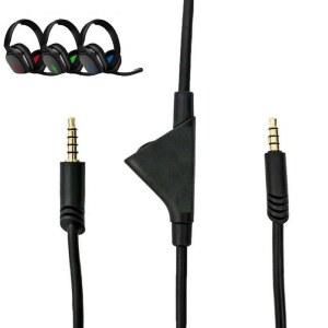 ASTRO A10 A40 헤드셋 3.5MM 콤보 잭이 장착된 PC XBOX ONE SERIES X /S PS4 및 PS5 컨트롤러와 호환되는 2.0M 볼륨 컨트롤 오디오 보조 케이블 와이어 교체 hR0