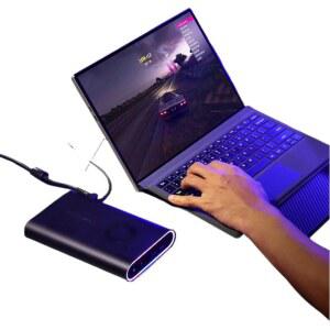 오큘링크 외장 그래픽카드 도킹스테이션 EGPU 7600MXT 노트북 확장 게이밍 가속기 휴대용 고성능