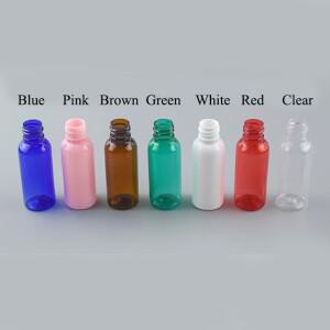 50pcs 30ML 애완 동물 Dropper 병 에센셜 오일 향수에 대 한 플라스틱 리필 되나요 메이크업 여행 컨테이너