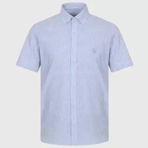 [롯데백화점]트레몰로 남성 S/S 스트라이프 반팔 셔츠 TRNNS6M3121-57