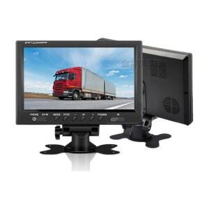 12V 24V 화물차 4채널 후방카메라 고화질 9인치 모니터 세트 대형차 크레인 사각지대방지