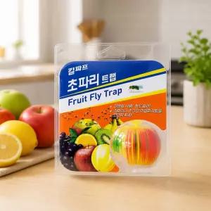 초파리 유인 퇴치기 과일 포획기 강력 살충 트랩 세트초파리포획기 날파리