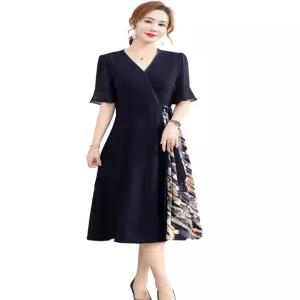 60대 엄마옷 빅사이즈 우아한 사모님룩 반팔 전시회룩 돌잔치 하객룩