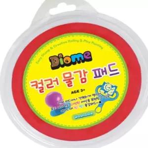 디오메 컬러 물감 패드 (빨강) 미술교구 소근육발달 퍼티롤러키즈아트 창의 활동 놀이 재료 모양찍기 패턴