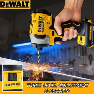 DEWALT DCF850 임팩트 드라이버, 20V 브러시리스 무선 고토크 리튬 전동 공구