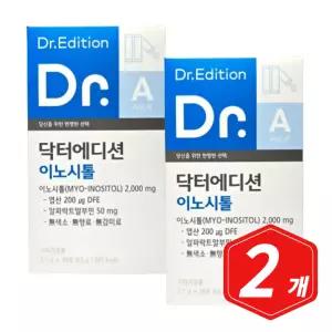 팜크로스 닥터에디션 이노시톨 30포 x 2개 엽산 알파락트 알부민 칼슘