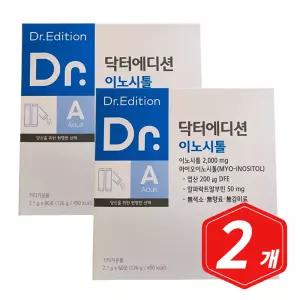 닥터에디션 이노시톨 60포 x 2개 엽산 알파락트 알부민 칼슘