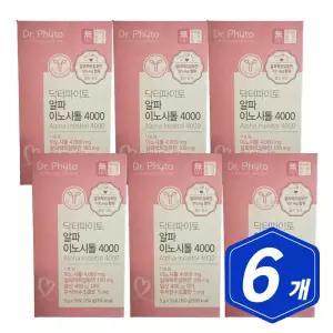 닥터파이토 알파 이노시톨 4000 30포 x 6개 엽산 건조효모 프락토올리고당