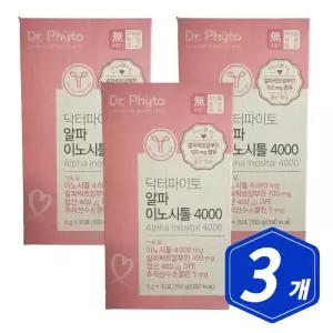 닥터파이토 알파 이노시톨 4000 30포 x 3개 엽산 건조효모 프락토올리고당