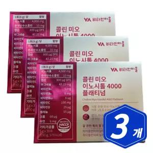 비타민마을 콜린 미오 이노시톨 4000 플래티넘 30포 x 3개 비타민디 엽산 마그네슘 아연