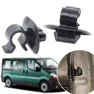 르노 트래픽 II 프리마스타 Opel Vivaro 스트럿 암 리테이너 홀더 프롭 버클 클램프 언더 락 후드 수리용