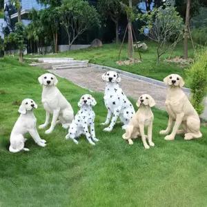 달마시안 폭30 강아지 높이54cm 조형물 모형 장 가로40 대형 인형 6009 55cm하이탑래브라도 얼룩 6008 73cm 고정형 래브라도 - 스포티드