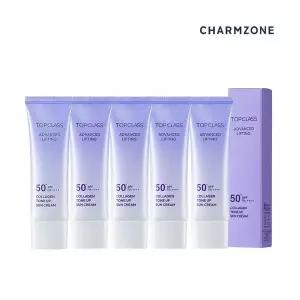 수분보충 참존 탑클래스 어드밴스드 리프팅 톤업 선크림 SPF 50안티에이징 주름개선 탄력강화 PA안티에이징