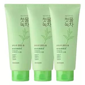 [하프클럽/과일나라]과일나라 첫물녹차 모이스트 클렌징폼 180ml 3개