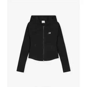 [뉴발란스]드라이 러닝 NBMDG2W322 WOMEN 소프트프레쉬골지 후드 투웨이 집업 BLACK 2