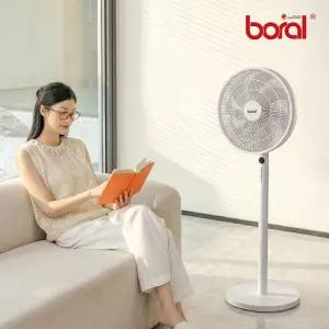 리퍼상품 보랄 24단 BLDC 서큘레이터 팬 선풍기 리모콘 12시간 타이머 7엽 가정용 절전형 초미풍