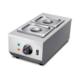 220V/110V 상업용 전기 초콜릿 치즈 용해 기계 히터 더블 핫 포트 분수 따뜻한 2 격자