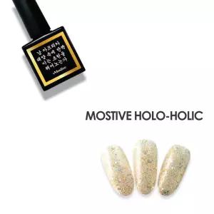 모스티브 홀로홀릭 골드 10ml/고광택 홀로그램/컬러젤