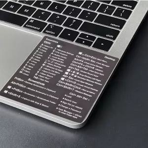 PC 노트북 데스크탑용 PC 참조 키보드 단축키 스티커 접착식